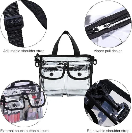 Transparent PVC Cosmetic Organizer
