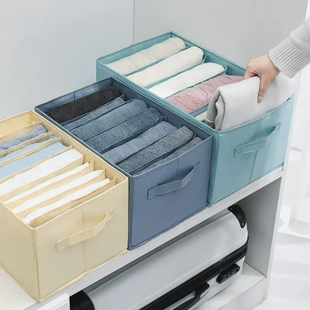 6 Grids Washable Wardrobe Clothes Organizer