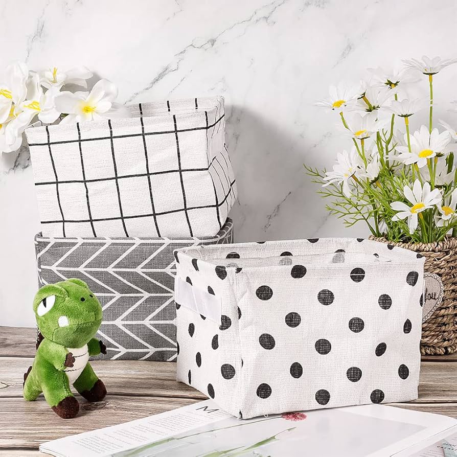 Foldable Storage Organizing Basket.