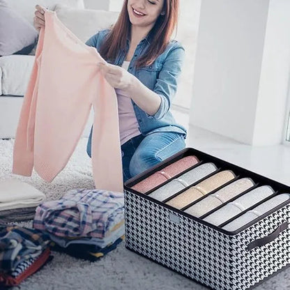 Wardrobe Printed Storage Organizer