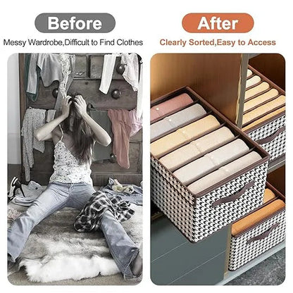 Wardrobe Printed Storage Organizer